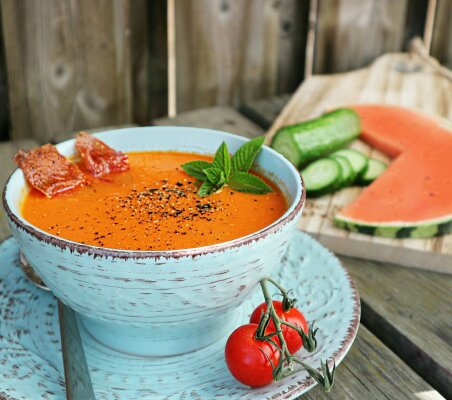 Chaga-Gazpacho - Rezept: Chaga-Gazpacho