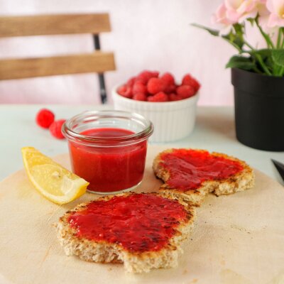 Himbeermarmelade mit Cordyceps - Rezept: Himbeermarmelade mit Cordyceps