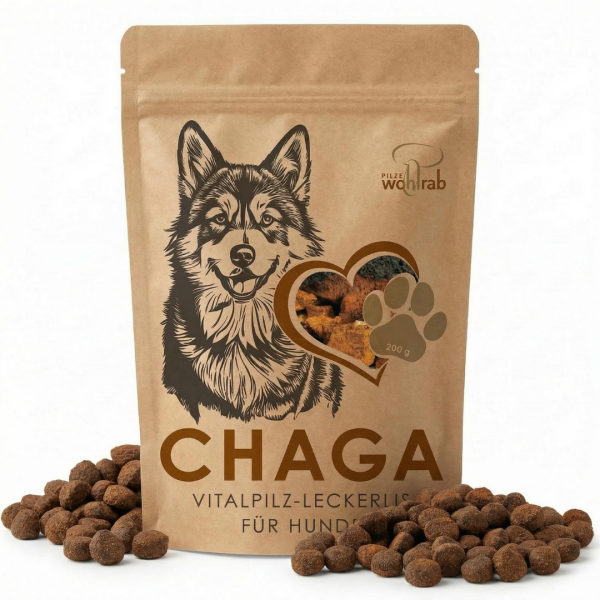 Chaga Leckerlis für Hunde