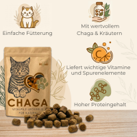 Chaga Leckerlis für Katzen