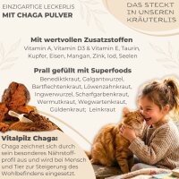 Chaga Leckerlis für Katzen