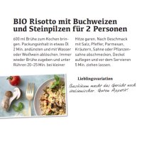 Buchweizen Steinpilz Risotto Bio 175 g